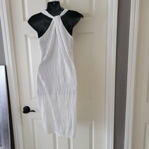 SHEIN Gorgeous white ribbed dress. Size XL